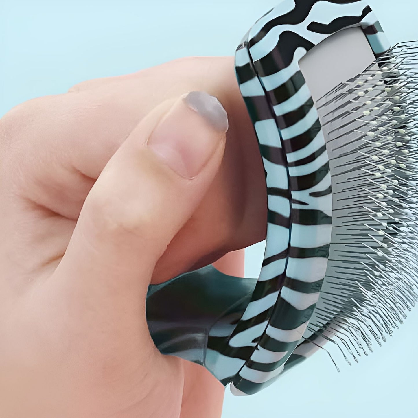 ACDANC Dog Comb,Metal Comb,Grooming Tool for Dogs and Cats Cat Combs for Indoor Cats,Blue