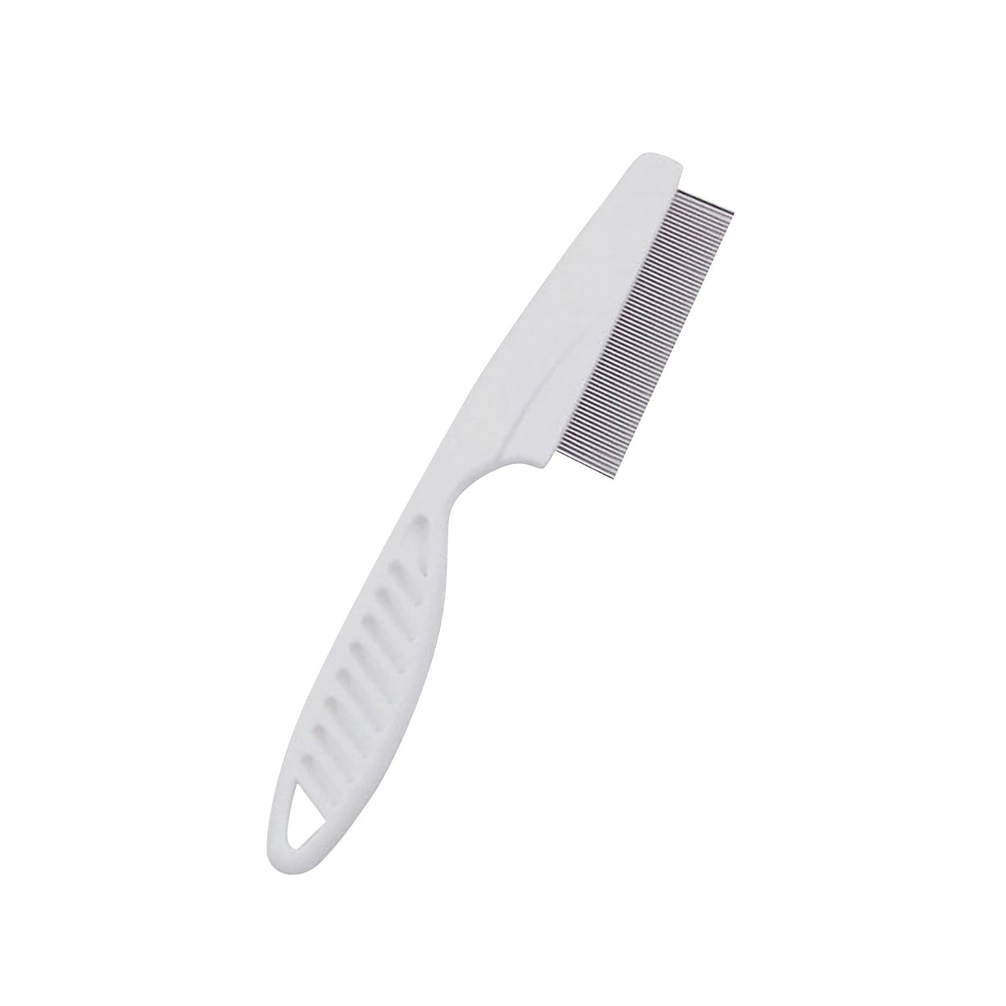 Flea Comb for Dogs & Cats – 14CM Fine Tooth Grooming Comb, Tear Stain Remover, Tick Lice Flea Removal Tool for Pet Hair Dematting and Daily Grooming Care