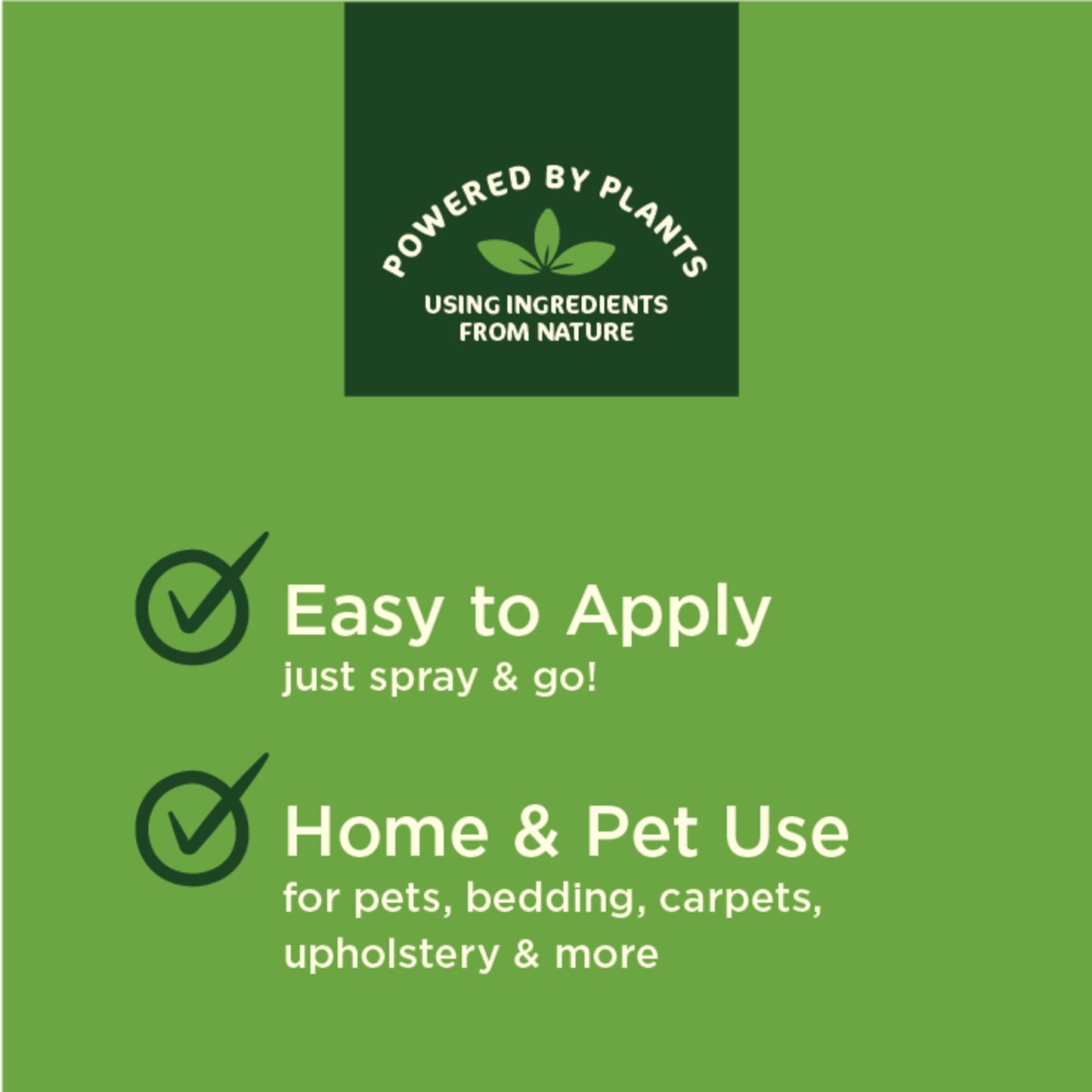 SimpleSource® Flea & Tick Home & Pet Spray, Kills Fleas, Flea Eggs, Flea Larvae, & Ticks, Kills 
& Repels Mosquitos, 32oz Bottle