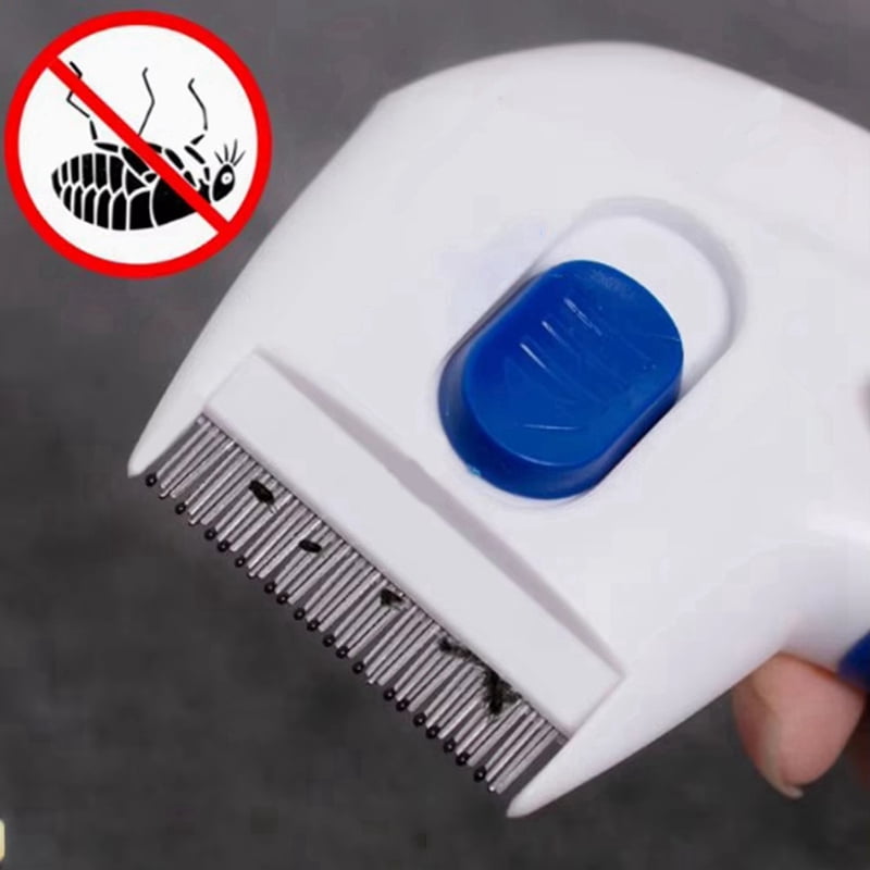 Fleas Comb Electric Pet Anti Fleas Tick Cat Dog Safe Kills Fleas Pet Supply for Removing Fleas