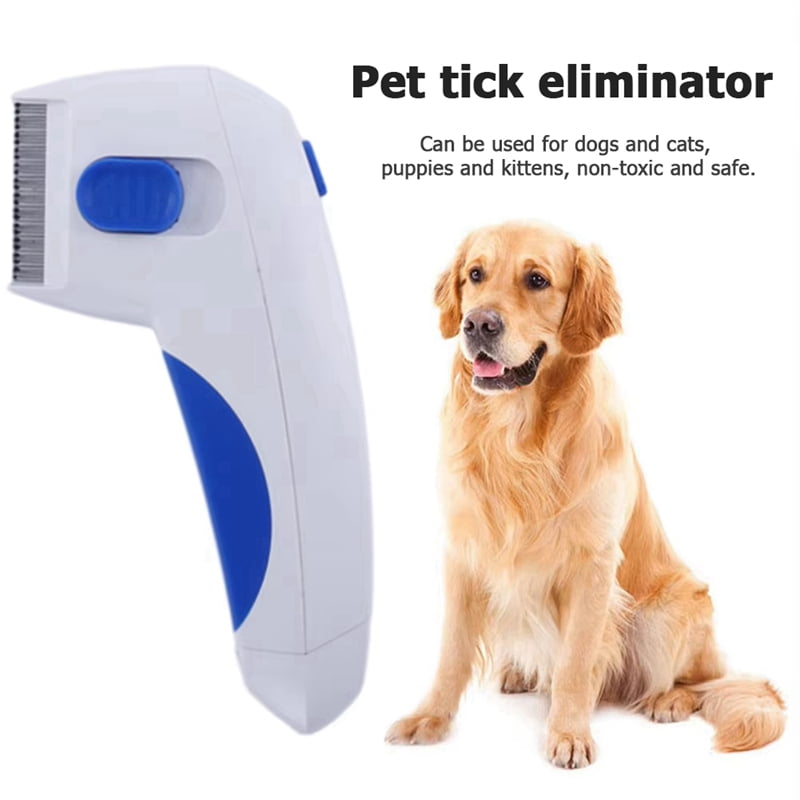 Fleas Comb Electric Pet Anti Fleas Tick Cat Dog Safe Kills Fleas Pet Supply for Removing Fleas