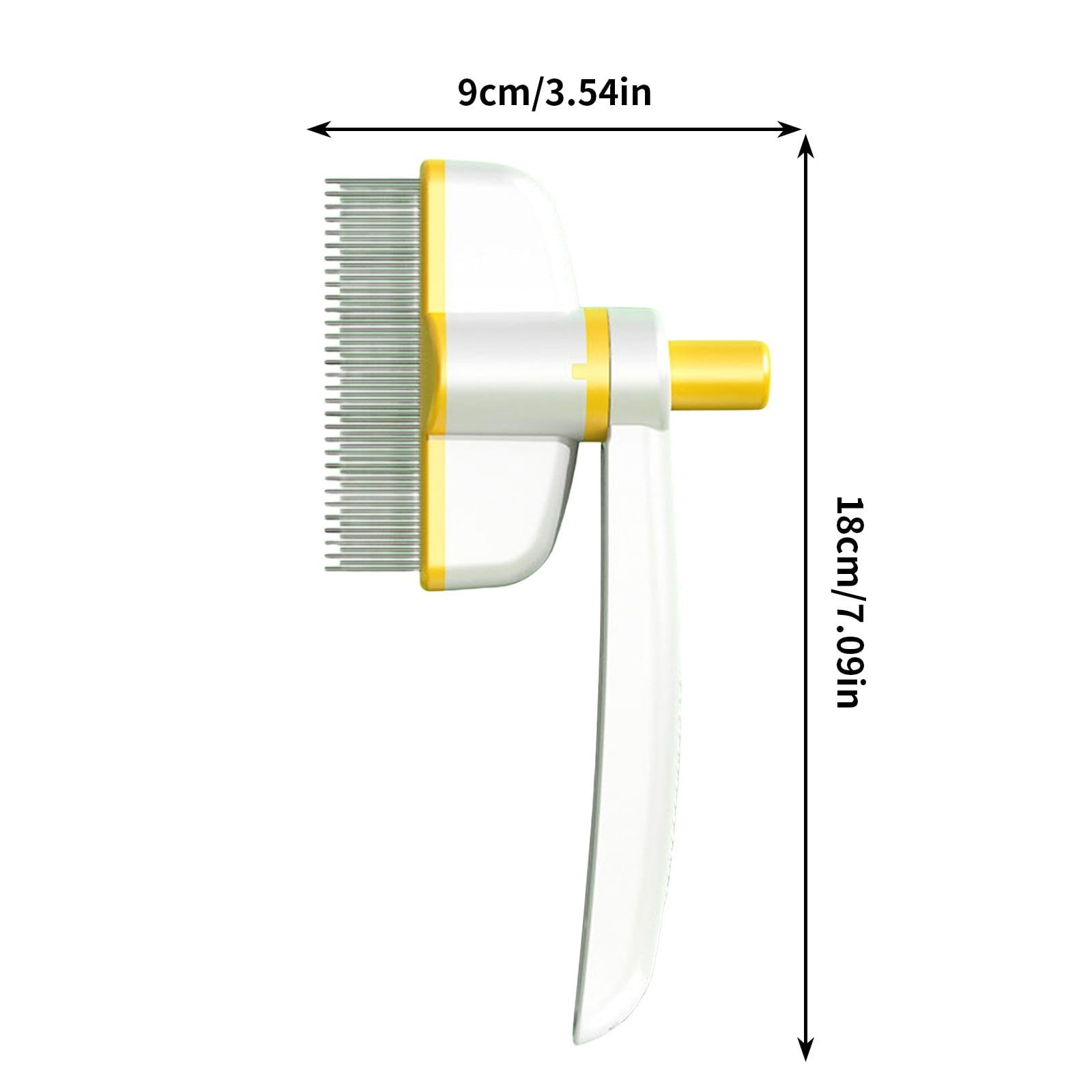 Hogarize Pet Hair Removal Comb,360-Degree Rotating Multifunctional Brush,Self-Cleaning Cat & Dog Brush,Short & Long Hair Grooming Tool