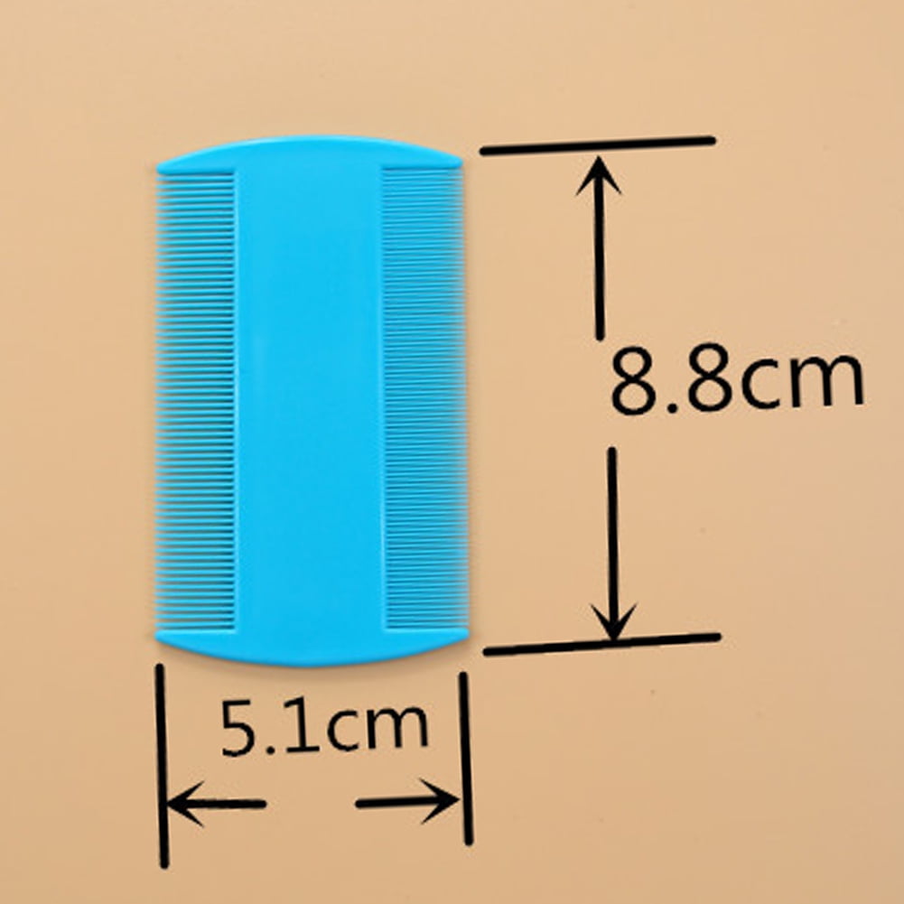 SPRING PARK Durable Double Sided Nit Combs For Head Lice Detection Comb Pet Dog Flea
