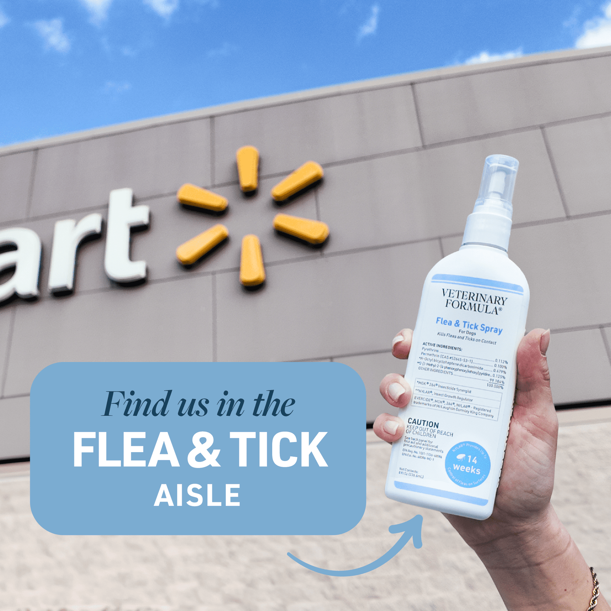 Veterinary Formula Clinical Care Flea & Tick Spray for Dogs, 8 oz.