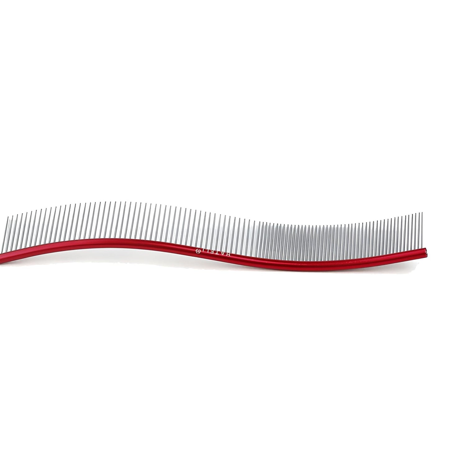 ACDANC Dog Comb,Dematting Comb for Dogs,Removing Float Hair Combing Tangled Hair Cat Comb,Red