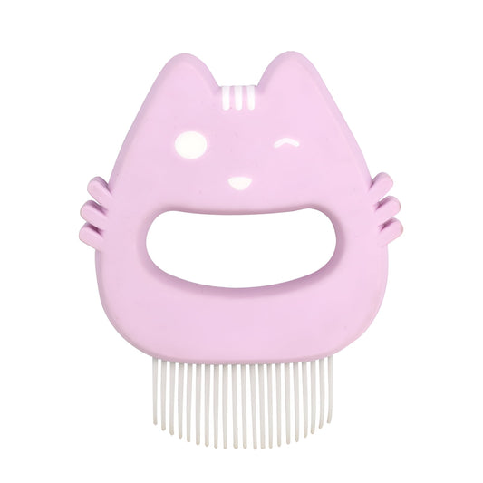 ACDANC Dog Comb,Fast Grooming Metal Comb,Double-Sided Design Dematting Comb for Dogs,Purple