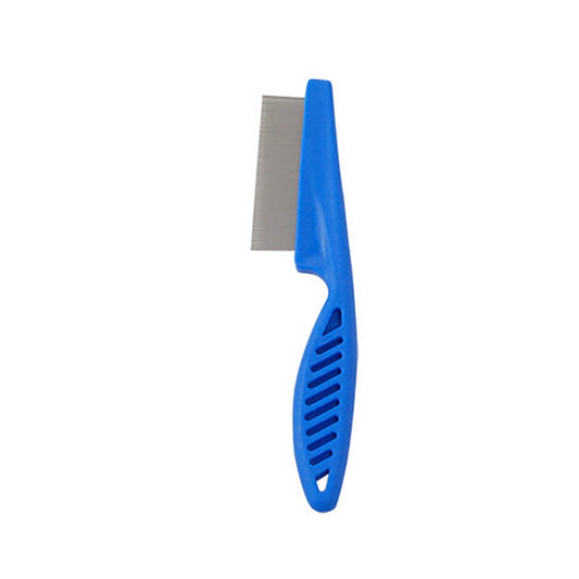 Clearance under $5 kladzum Dog Combs for Grooming, Metal Cat Comb for Removing Tangles and Knots, Pet Hair Grooming Comb Flea Shedding Brush Puppy Dog Stainless Combs Pet Grooming Tools