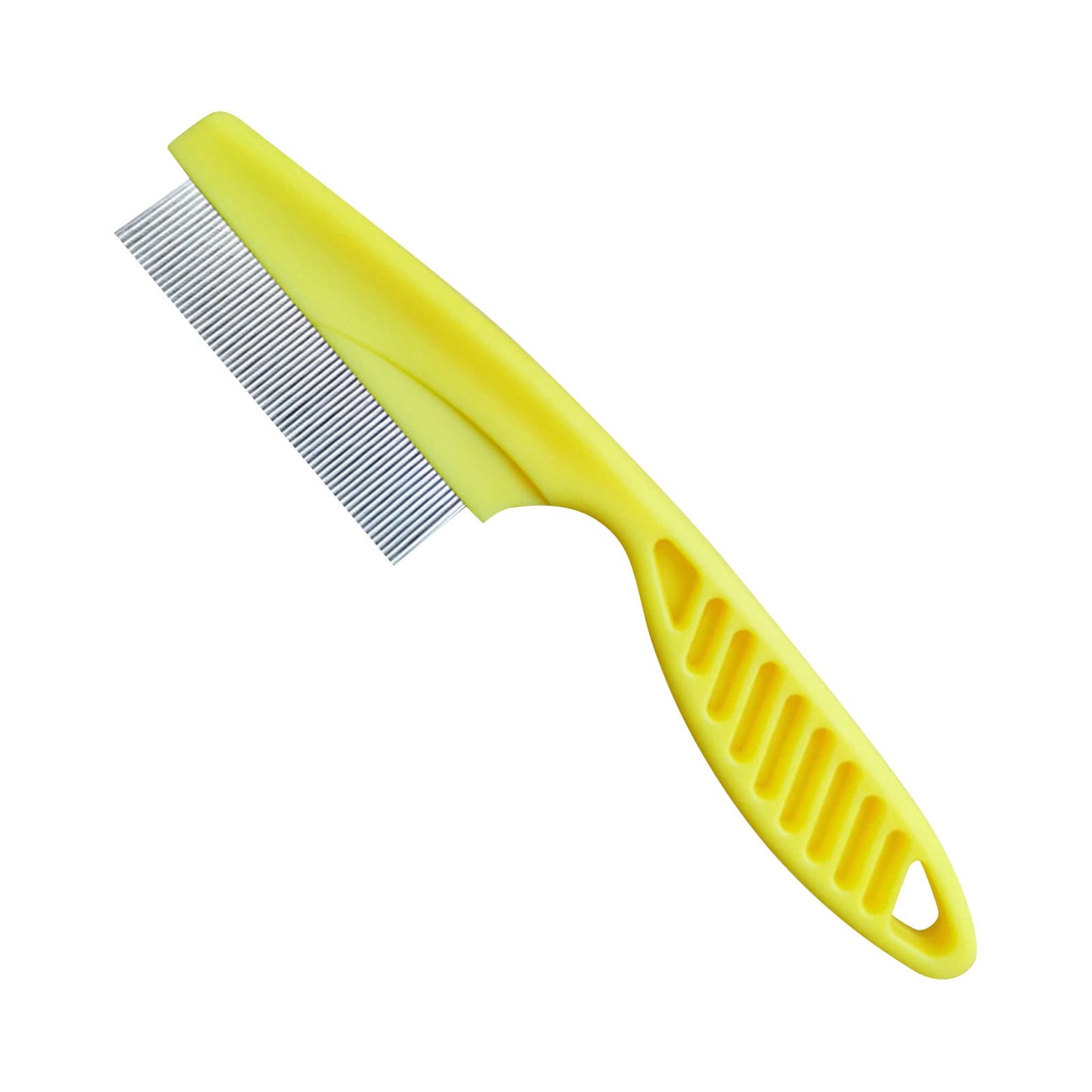 Premium Pet Flea Comb for Dogs and Cats Fine Tooth Grooming Tool with Ergonomic Handle