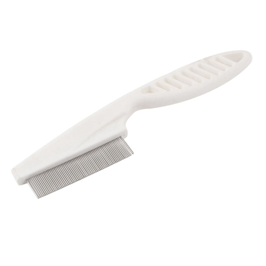 Unique Bargains 5.6" Pet Dog Cat Metal Teeth Massaging Grooming Flea Comb