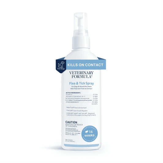 Veterinary Formula Clinical Care Flea & Tick Spray for Dogs, 8 oz.