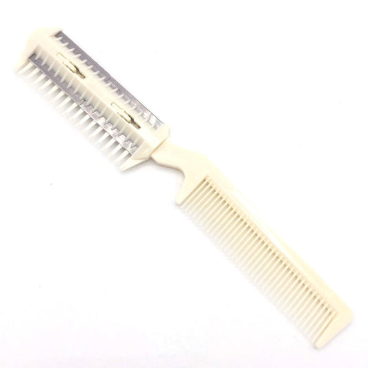 Xiying Dual-Sided Pet Hair Trimming Comb Grooming & Thinning Tool For Dogs 1Pc ,Random Color