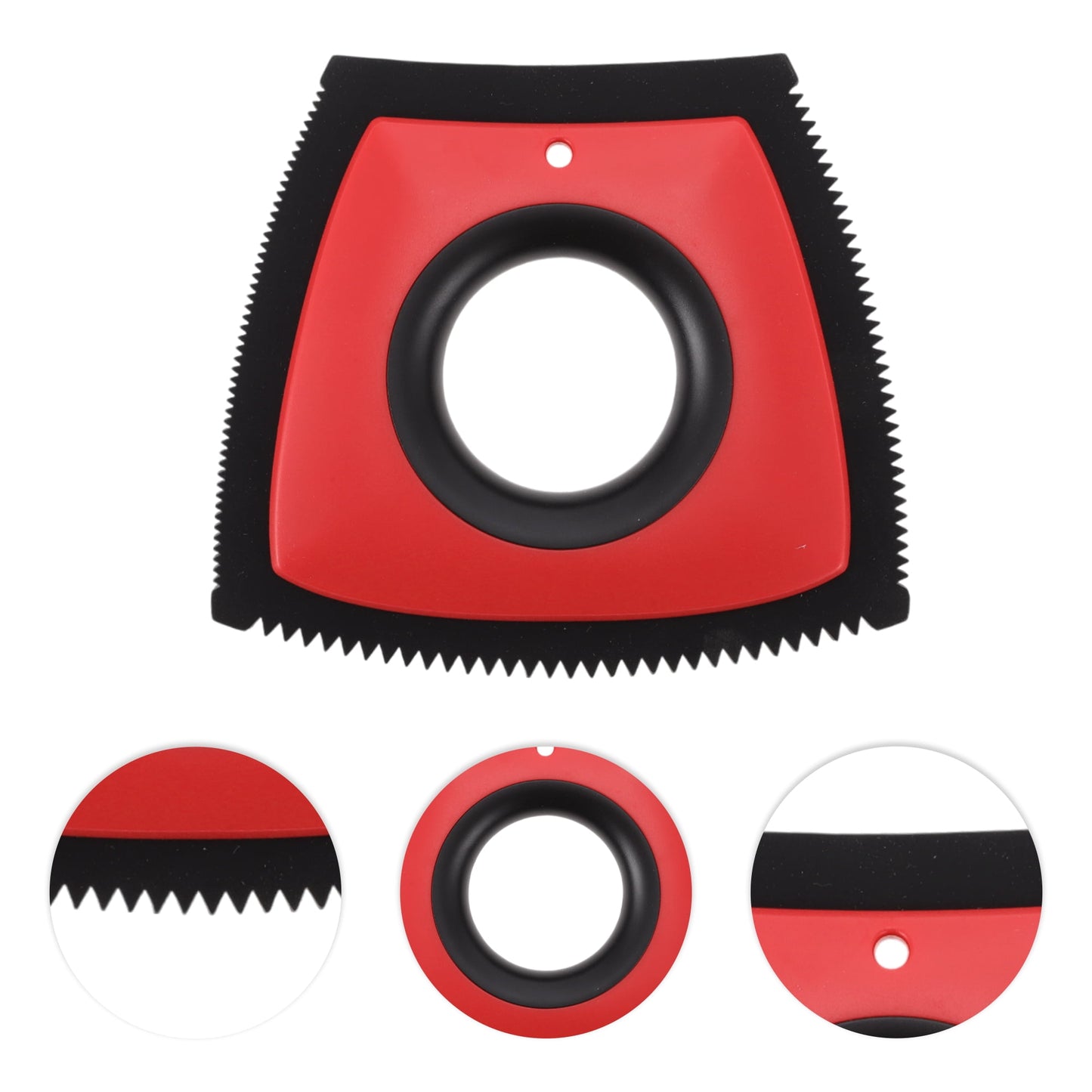 Unique Bargains 1 Pc Durable Claw Shape Pet Hair Remover for Dog for Cat Red