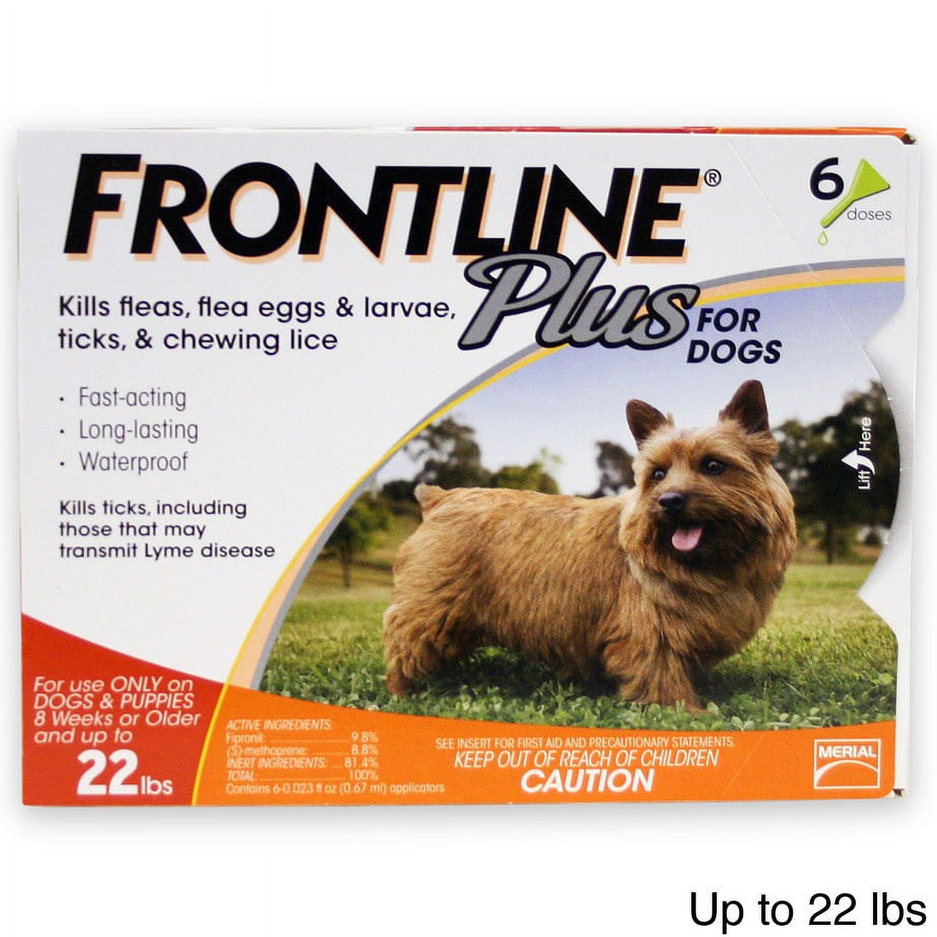 Frontline Plus For Dogs 45 To 88 Lb 6 Pk