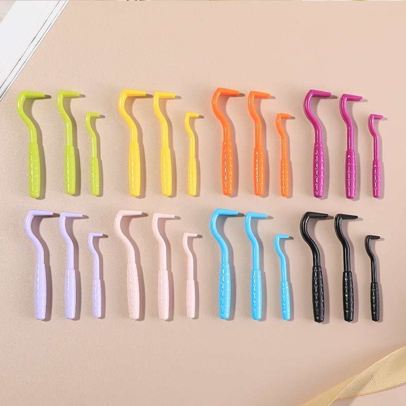 48 Pack Tick Removal Tool Tick Remover for Dogs, Cats and Humans Plastic Tick Puller Tick Grabber, 8 Sizes