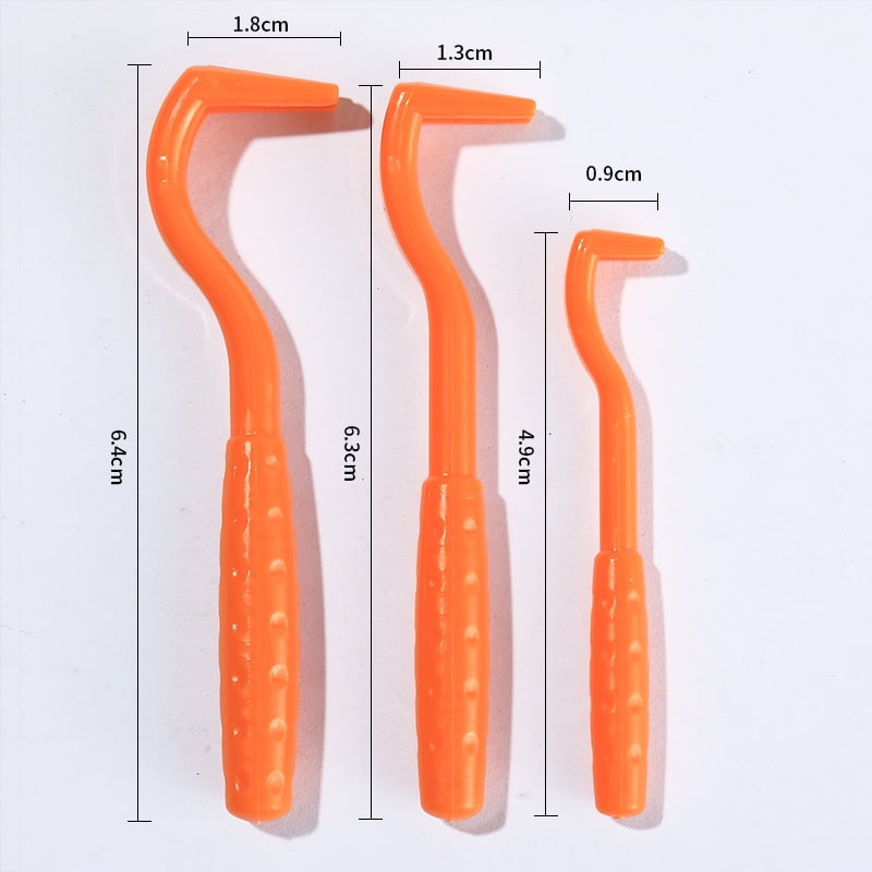 48 Pack Tick Removal Tool Tick Remover for Dogs, Cats and Humans Plastic Tick Puller Tick Grabber, 8 Sizes