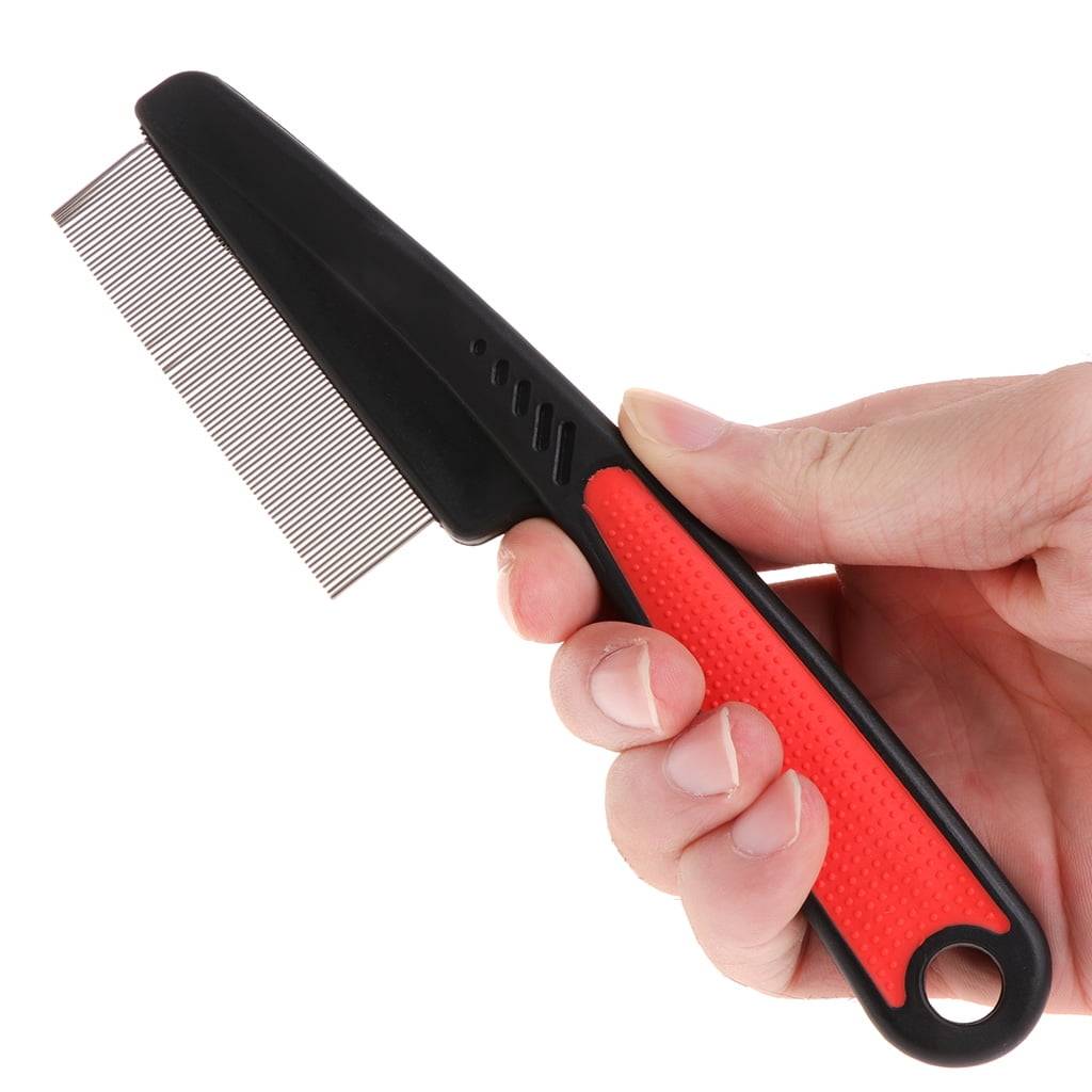 Dog Hair Comb Flea Comb for Long and Short Hair Dog & for Cat Pet for Cat Grooming Brush